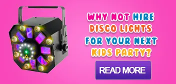 disco lights hire, djs, kids entertainment